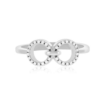 Bague argent 925 et zirconias