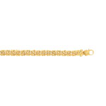 Collier or 750 jaune maille royale