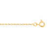 Chaîne maille forçat or 750 jaune 45 cm