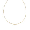 Collier maille oméga or 750 jaune 45 cm