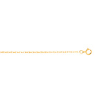 Chaine maille torsad�e or jaune 45 cm