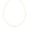 Collier maille oméga or 750 jaune 42 cm