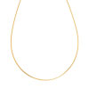 Collier maille oméga or 750 2 tons 42 cm