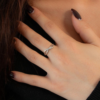 Bague argent 925 et zirconias