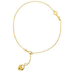 Chaine de cheville or 750 jaune