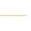 Bracelet or 750 jaune maille anglaise