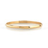 Bracelet jonc or 750 jaune
