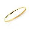 Bracelet jonc or 750 jaune