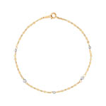 Bracelet or 750 2 tons