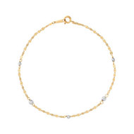 Bracelet or 750 2 tons