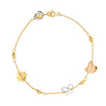 Bracelet 3 ors 750 18 cm