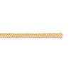 Bracelet or 750 jaune maille américaine 18 cm - vue V1