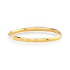 Bracelet jonc or 750 jaune