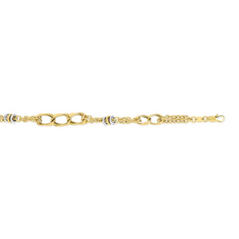 Bracelet 2 ors 750 19 cm