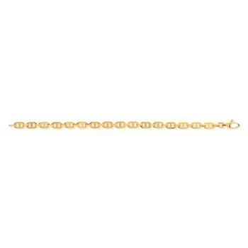 Bracelet or 750 maille marine 21 cm