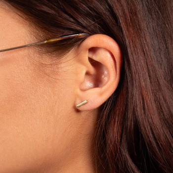 Boucles d'oreilles or 750 jaune