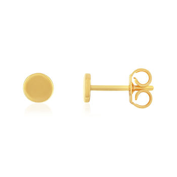 Boucles d'oreilles or 750 jaune