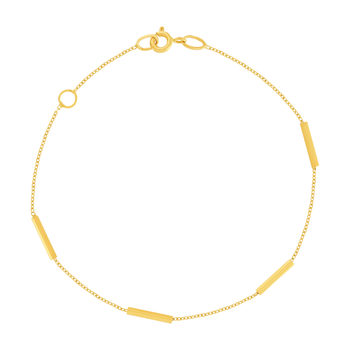 Bracelet or 750 jaune 19cm