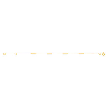 Bracelet or 750 jaune 19cm