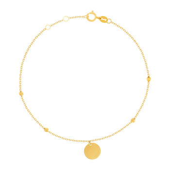 Bracelet or 750 jaune 19cm