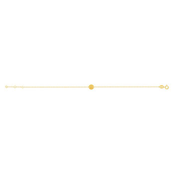 Bracelet or 750 jaune 19cm