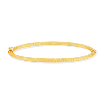 Bracelet jonc or 375 jaune 58mm