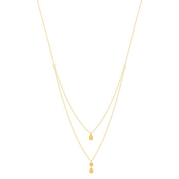 Collier or 750 jaune 45cm