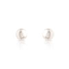 Boucles d'oreilles or 750 jaune perles de culture du Japon