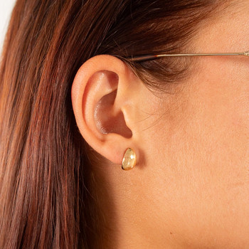 Boucles d'oreilles or 750 jaune