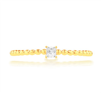 Bague or 750 2 tons diamants