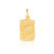 Pendentif zodiaque or 750 jaune Poissons