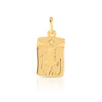 Pendentif zodiaque or 750 jaune G&eacute;meaux