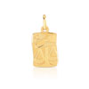Pendentif zodiaque or 750 jaune Balance