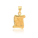 Médaille or 750 jaune