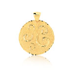 Pendentif or 750 jaune