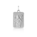 M&eacute;daille or 750 blanc