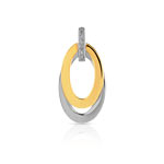 Pendentif 2 ors 750 diamant