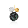 Pendentif or 750 jaune nacre