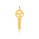 Pendentif or 750 jaune