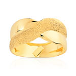 Bague or 750 jaune
