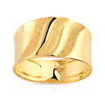 Bague or 750 jaune