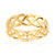 Bague or 750 jaune