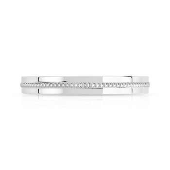 Alliance platine 950 perlé tour complet 2,6 mm