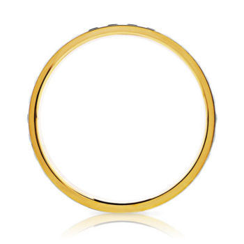 Alliance 2 ors 750 diamanté 4,5 mm