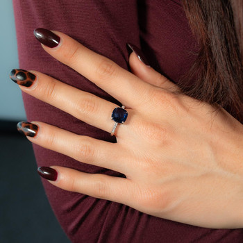 Bague argent 925 zirconias