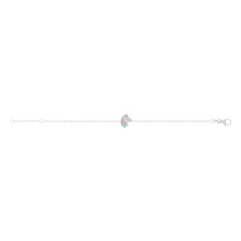 Bracelet argent 925 licorne 15 cm