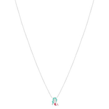 Collier argent 925 sirène 37 cm