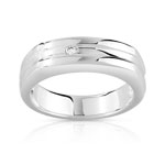Chevali&egrave;re argent 925 zirconia