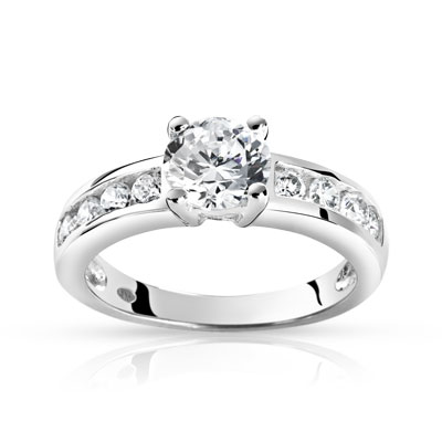 Bague argent 925 zirconia
