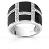 Bague argent 925 laque zirconia